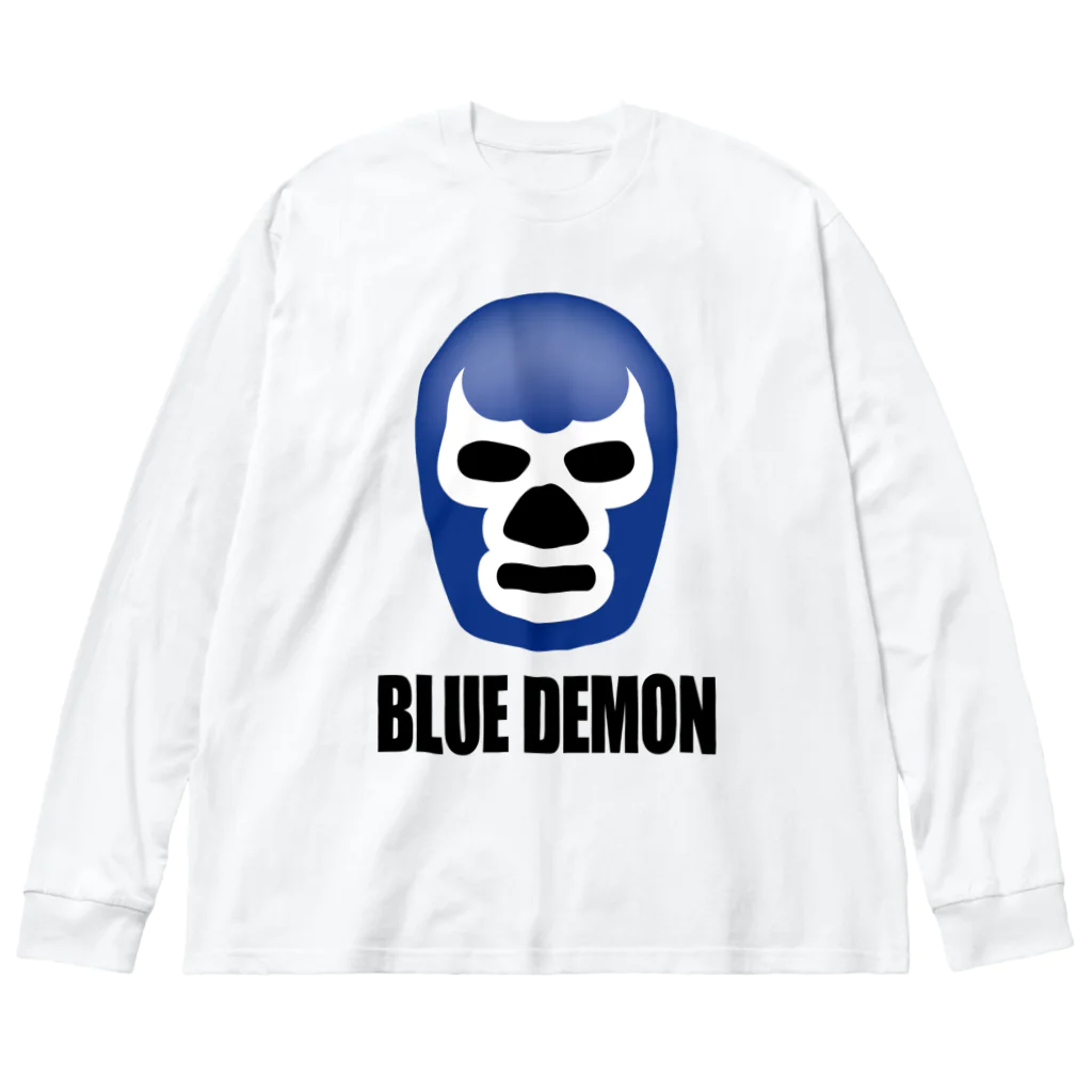 DRIPPEDのBLUE DEMON / ブルーデモン ビッグシルエットロングスリーブTシャツ