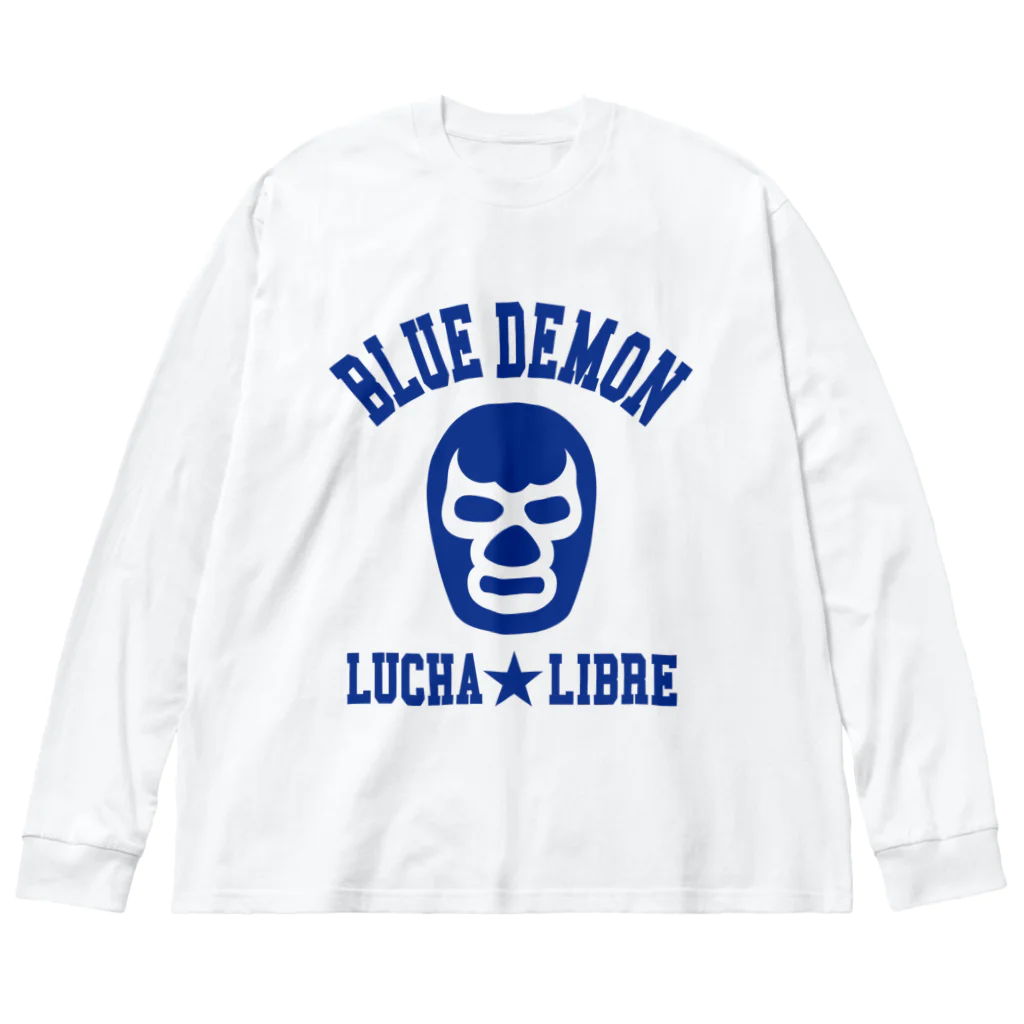 DRIPPEDのBLUE DEMON / ブルーデモン ビッグシルエットロングスリーブTシャツ