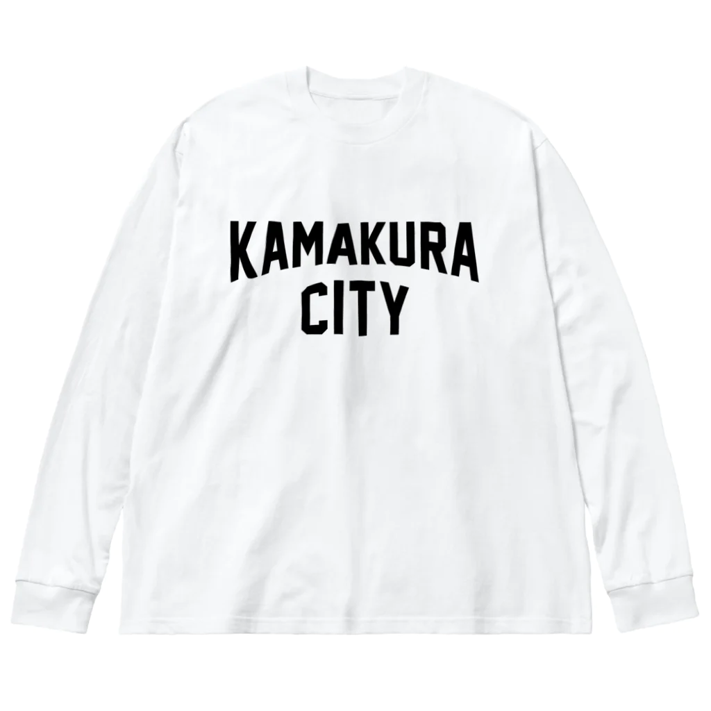 JIMOTO Wear Local Japanの鎌倉市 KAMAKURA CITY ビッグシルエットロングスリーブTシャツ