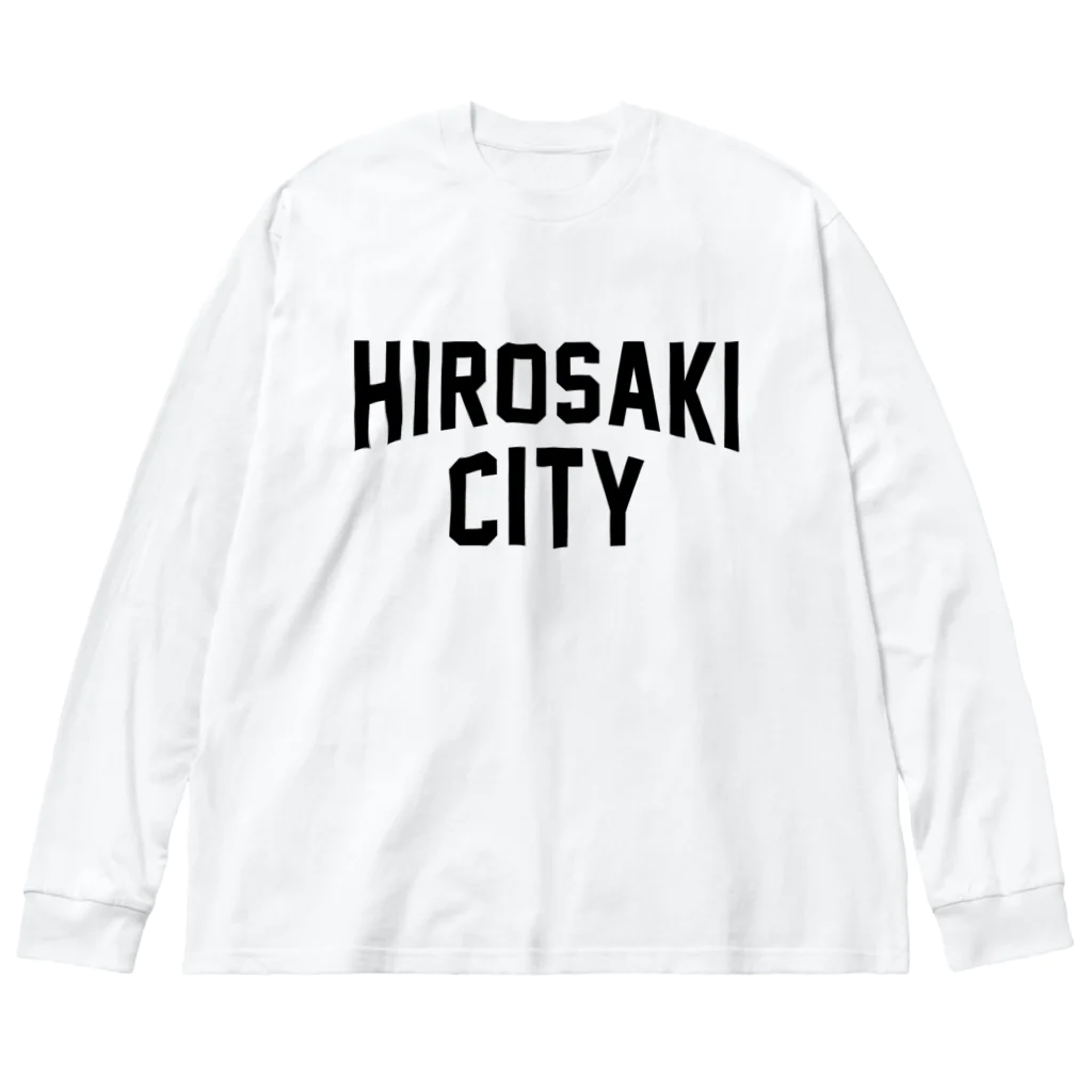 JIMOTO Wear Local Japanの弘前市 HIROSAKI CITY ビッグシルエットロングスリーブTシャツ