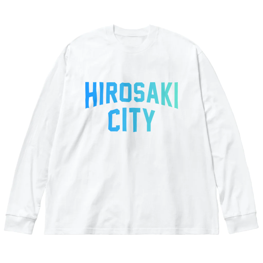 JIMOTO Wear Local Japanの弘前市 HIROSAKI CITY ビッグシルエットロングスリーブTシャツ