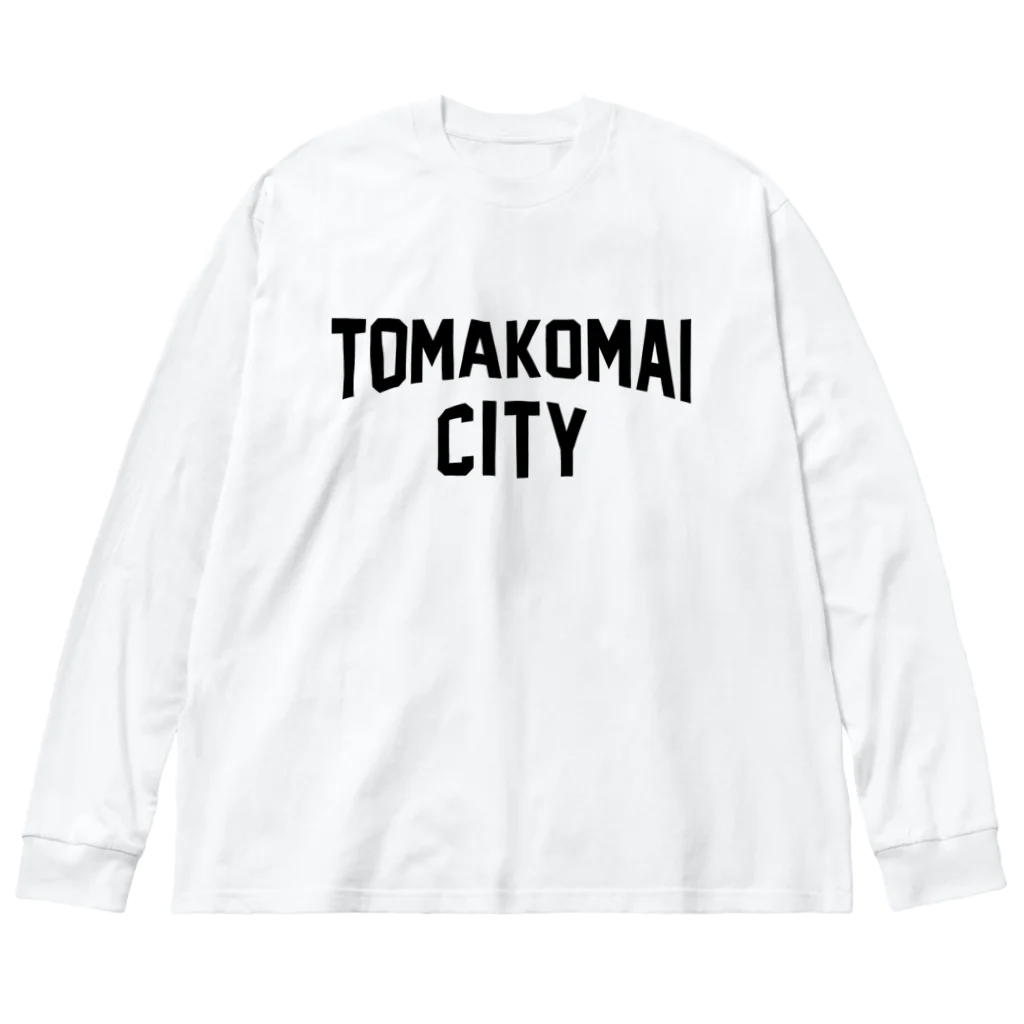 JIMOTO Wear Local Japanの苫小牧市 TOMAKOMAI CITY ビッグシルエットロングスリーブTシャツ