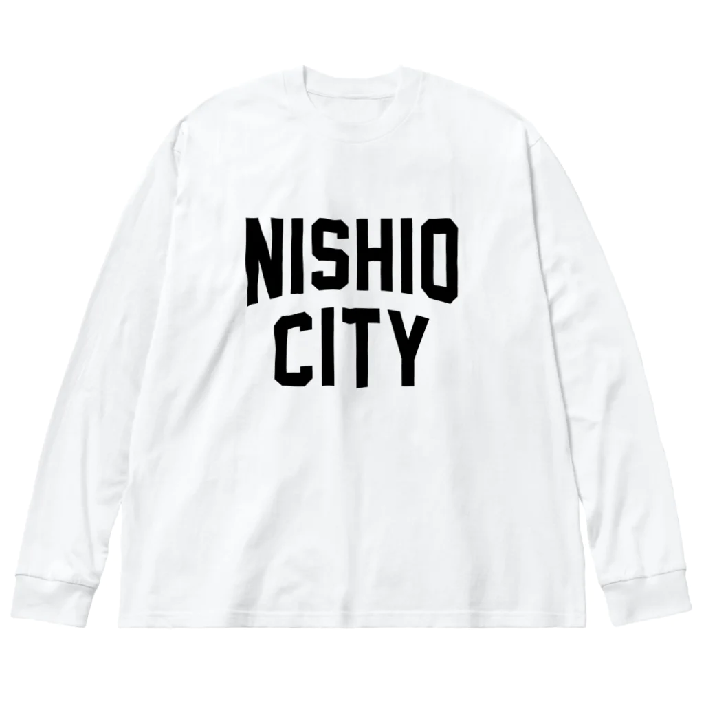 JIMOTO Wear Local Japanの西尾市 NISHIO CITY ビッグシルエットロングスリーブTシャツ