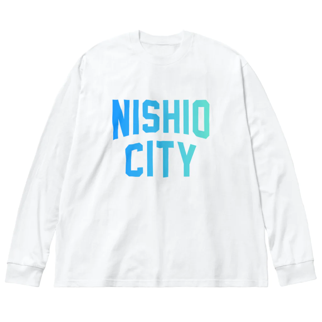 JIMOTOE Wear Local Japanの西尾市 NISHIO CITY Big Long Sleeve T-Shirt