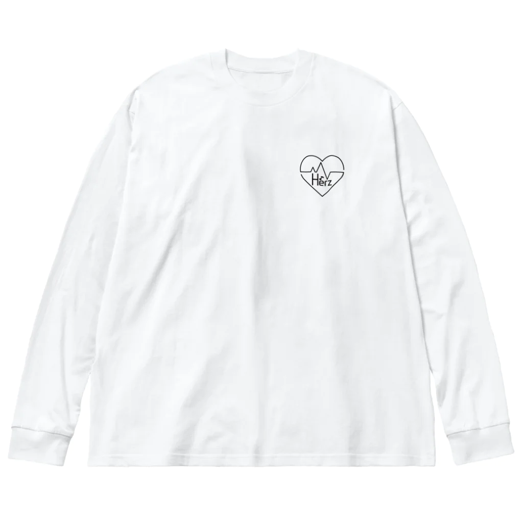 HerzヘルツオリジナルグッズのHerzオリジナルグッズ ビッグシルエットロングスリーブTシャツ