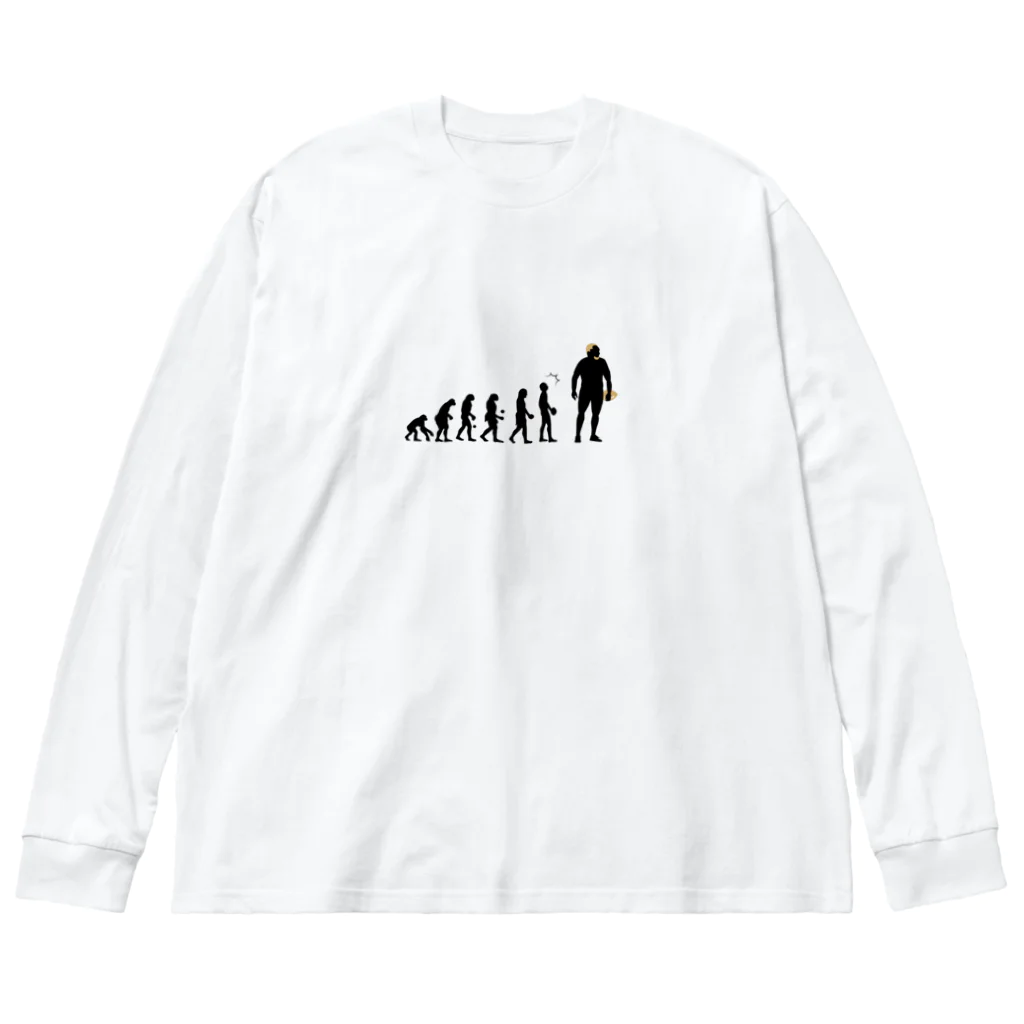 Tattletalesの進化するラグビー選手 Big Long Sleeve T-Shirt