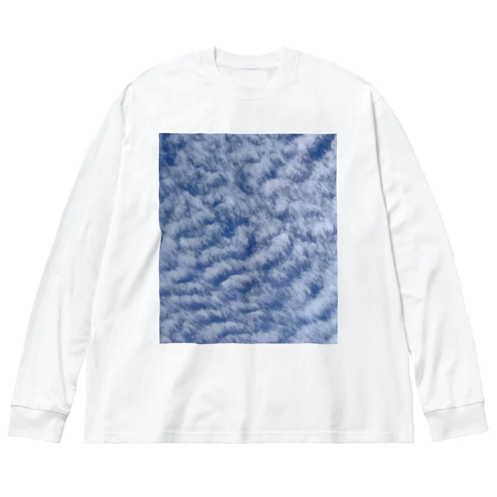 Lily bird（リリーバード）のいわし雲photo Big Long Sleeve T-Shirt