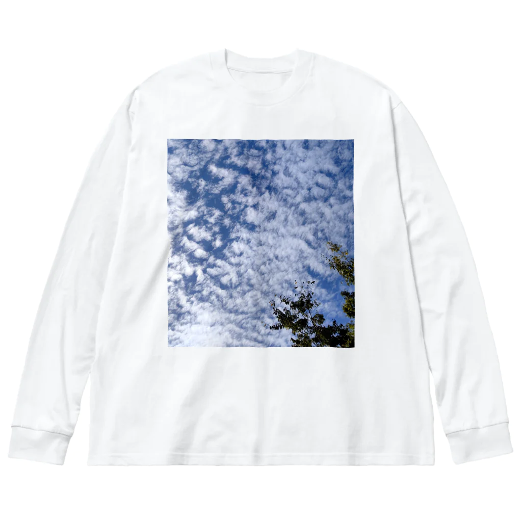 Lily bird（リリーバード）のいわし雲photo2 ビッグシルエットロングスリーブTシャツ