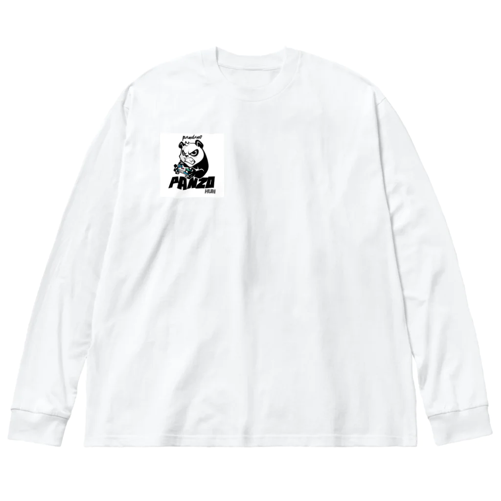 歌うひと SE-YAのパンダのパン蔵くん Big Long Sleeve T-Shirt