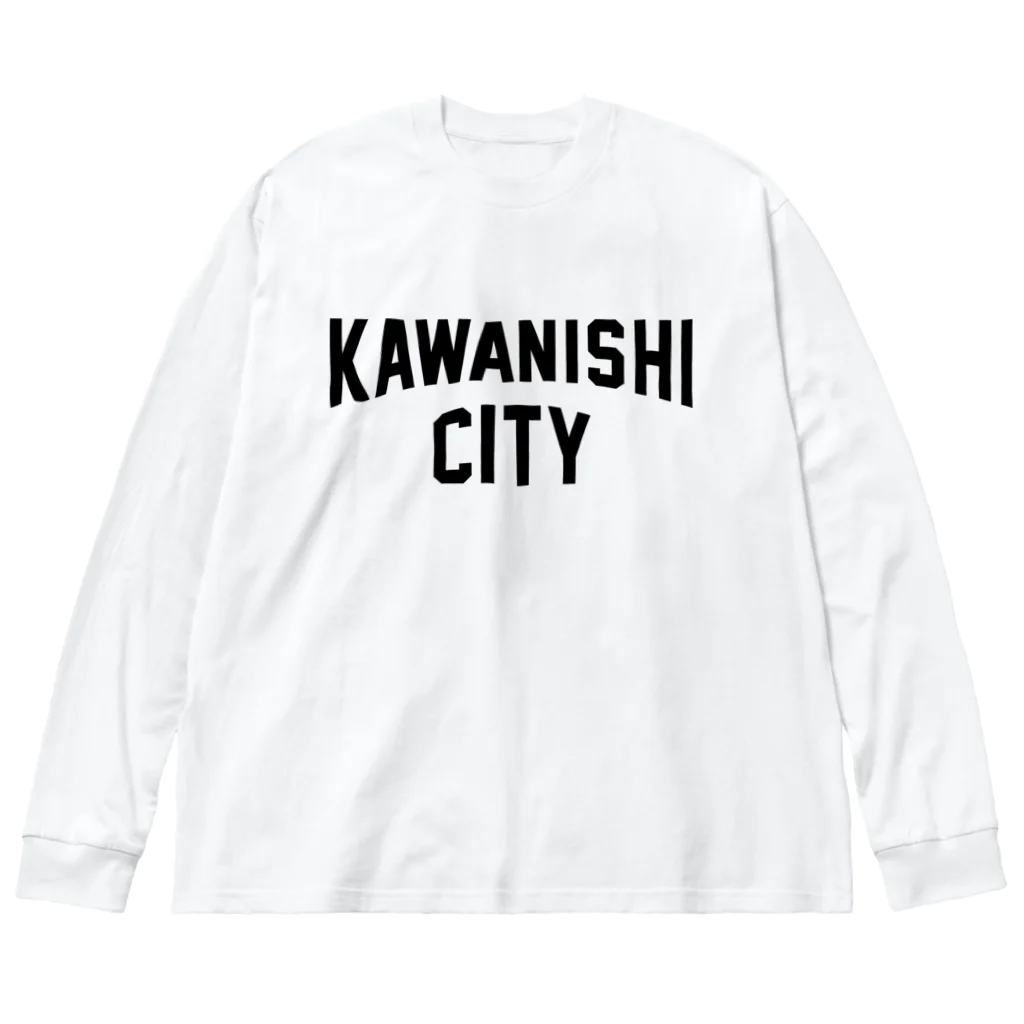 JIMOTO Wear Local Japanの川西市 KAWANISHI CITY ビッグシルエットロングスリーブTシャツ