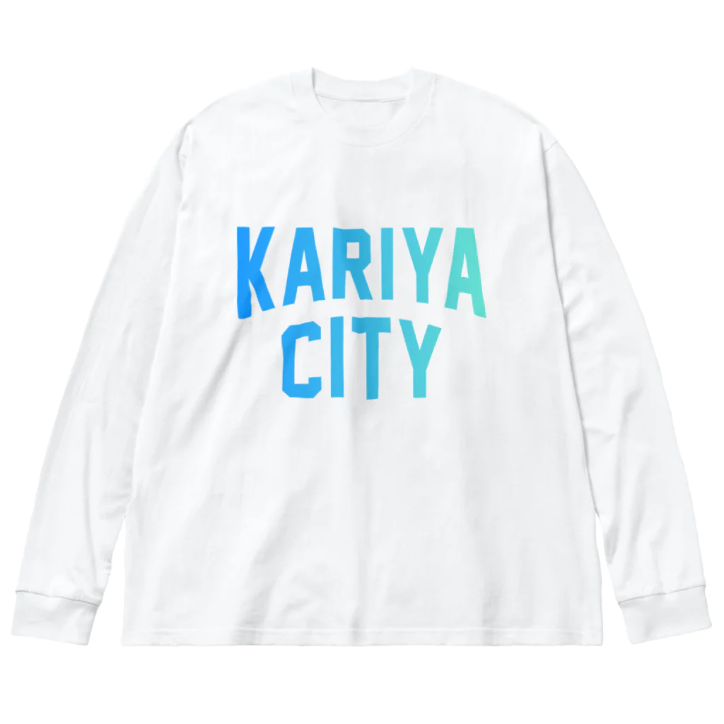 JIMOTOE Wear Local Japanの刈谷市 KARIYA CITY Big Long Sleeve T-Shirt