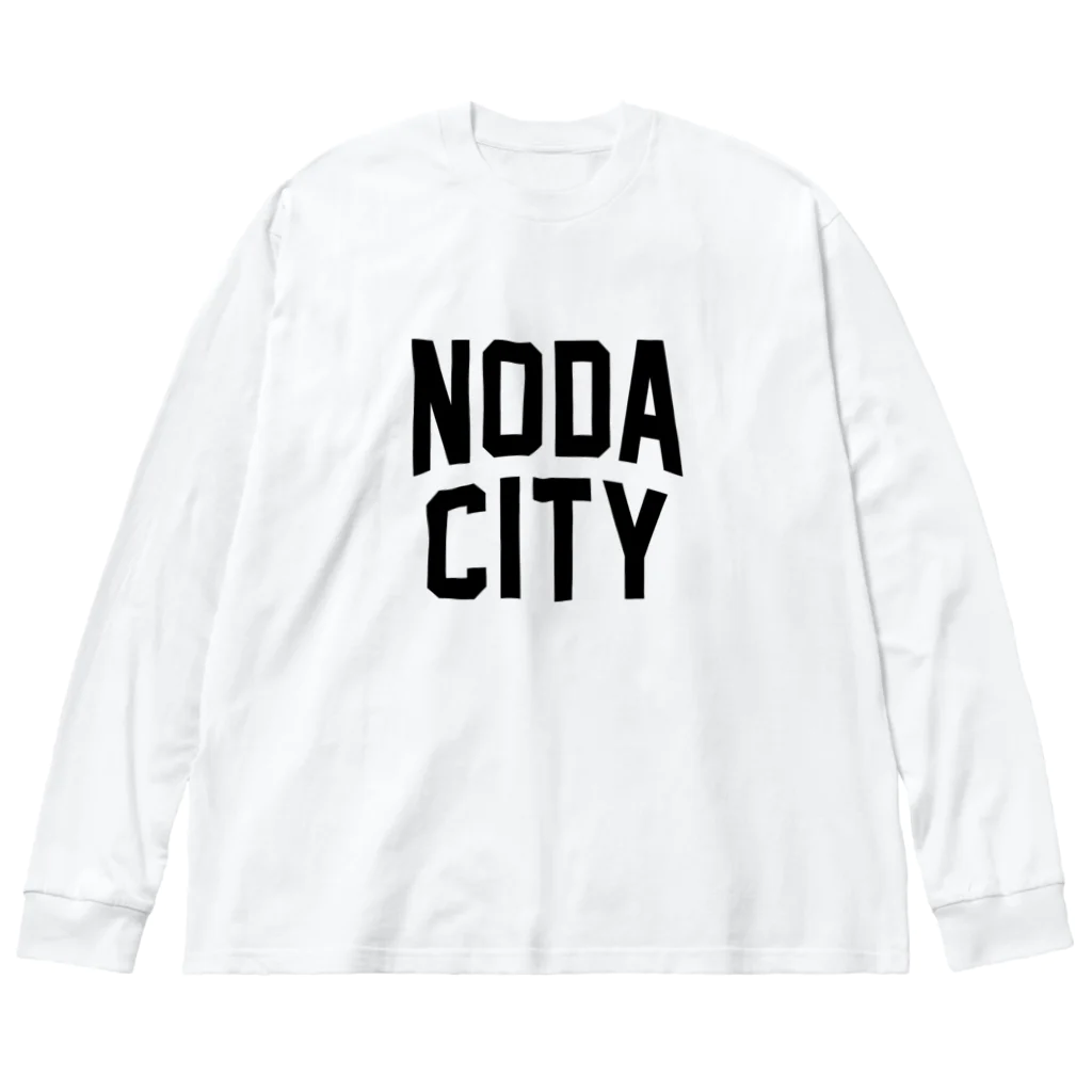 JIMOTOE Wear Local Japanの野田市 NODA CITY Big Long Sleeve T-Shirt