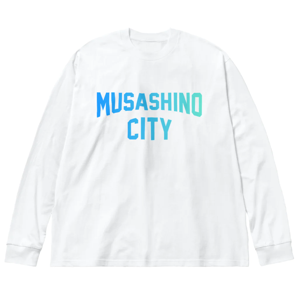 JIMOTO Wear Local Japanの武蔵野市 MUSASHINO CITY ビッグシルエットロングスリーブTシャツ