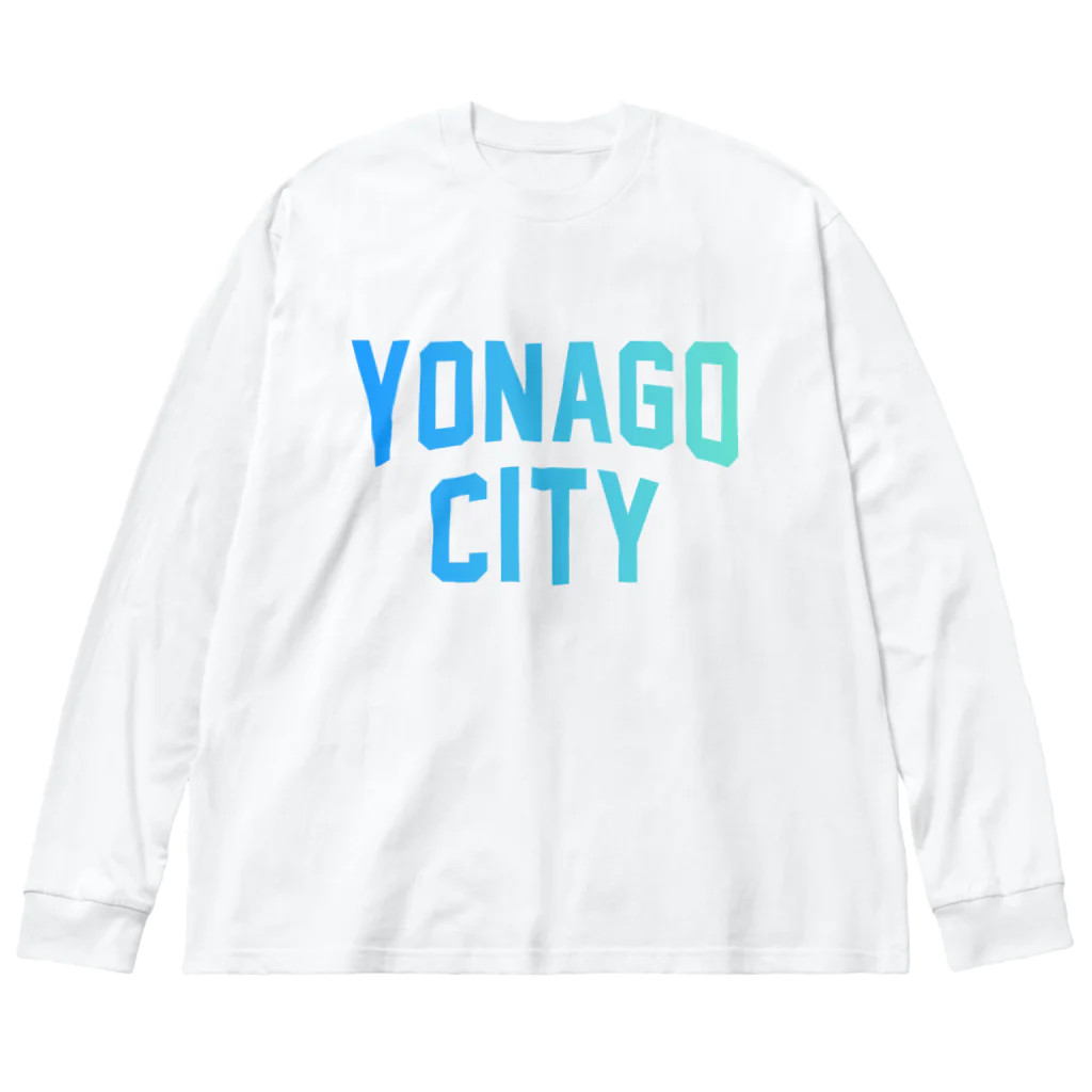 JIMOTOE Wear Local Japanの米子市 YONAGO CITY Big Long Sleeve T-Shirt