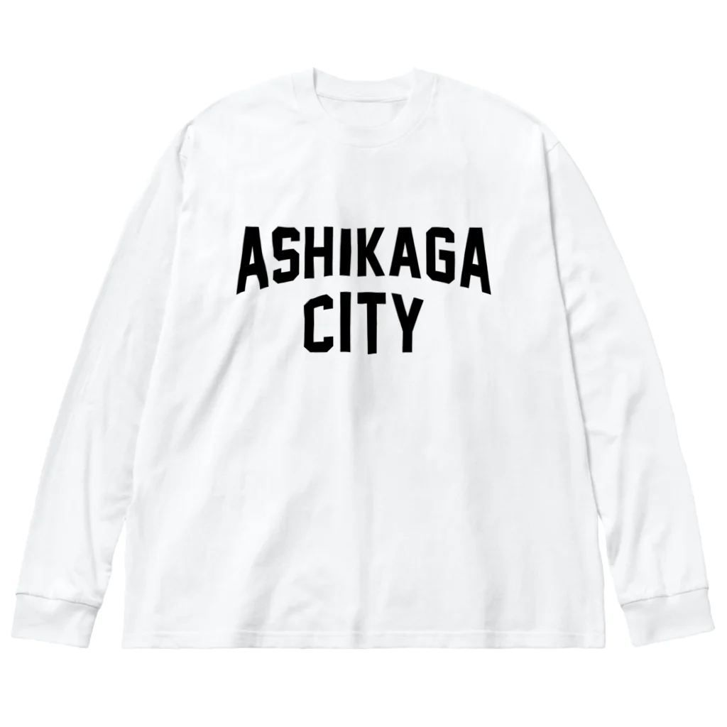 JIMOTO Wear Local Japanの足利市 ASHIKAGA CITY ビッグシルエットロングスリーブTシャツ