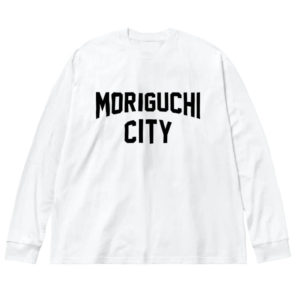 JIMOTO Wear Local Japanの守口市 MORIGUCHI CITY Big Long Sleeve T-Shirt