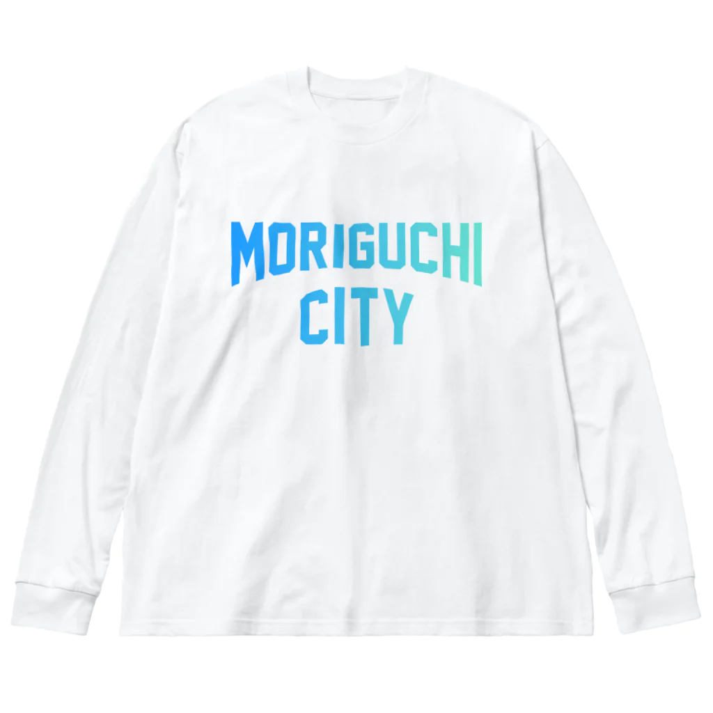 JIMOTOE Wear Local Japanの守口市 MORIGUCHI CITY Big Long Sleeve T-Shirt