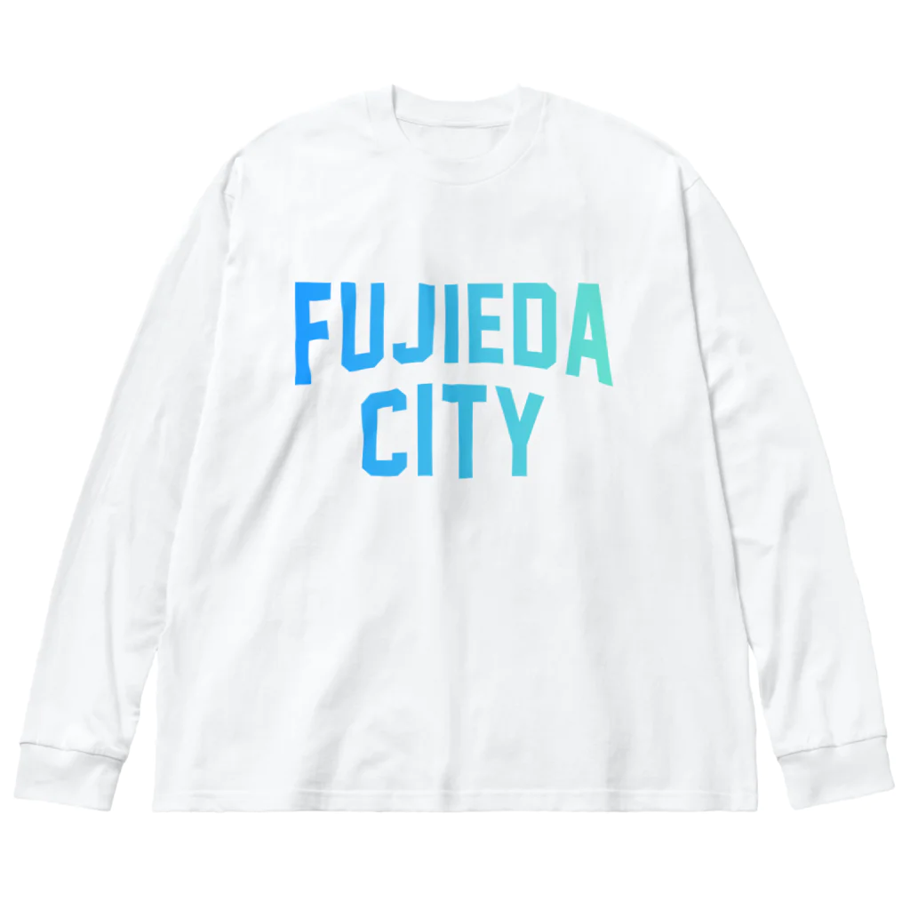 JIMOTOE Wear Local Japanの藤枝市 FUJIEDA CITY Big Long Sleeve T-Shirt