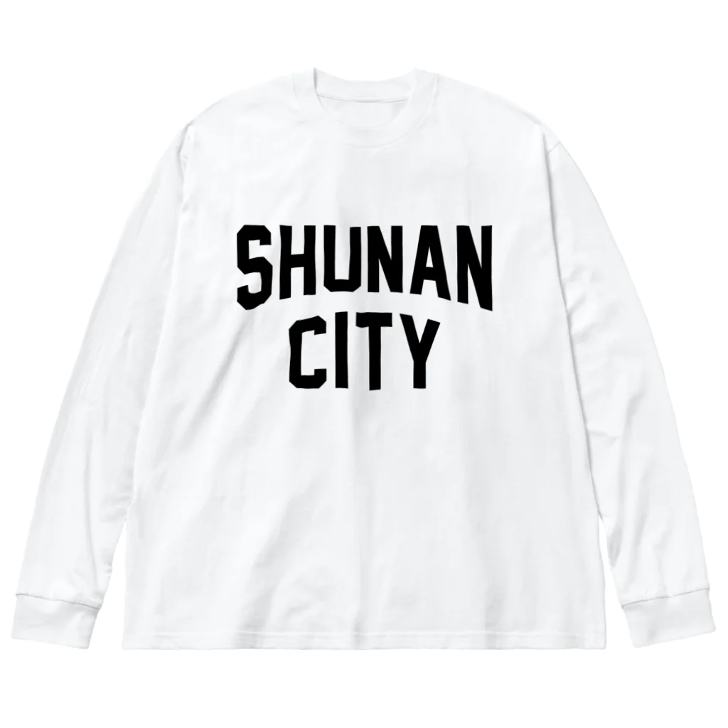 JIMOTOE Wear Local Japanの周南市 SHUNAN CITY Big Long Sleeve T-Shirt