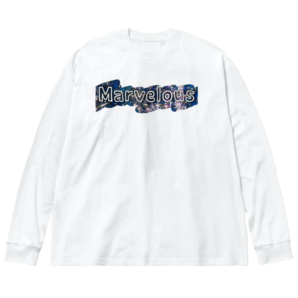 響のMarvelousWorld ビッグシルエットロングスリーブTシャツ