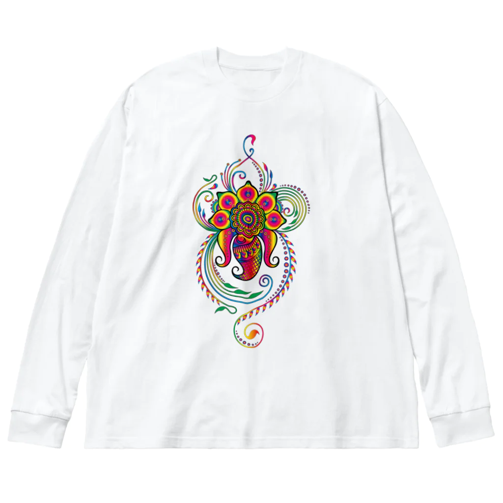 isao130の花 Big Long Sleeve T-Shirt