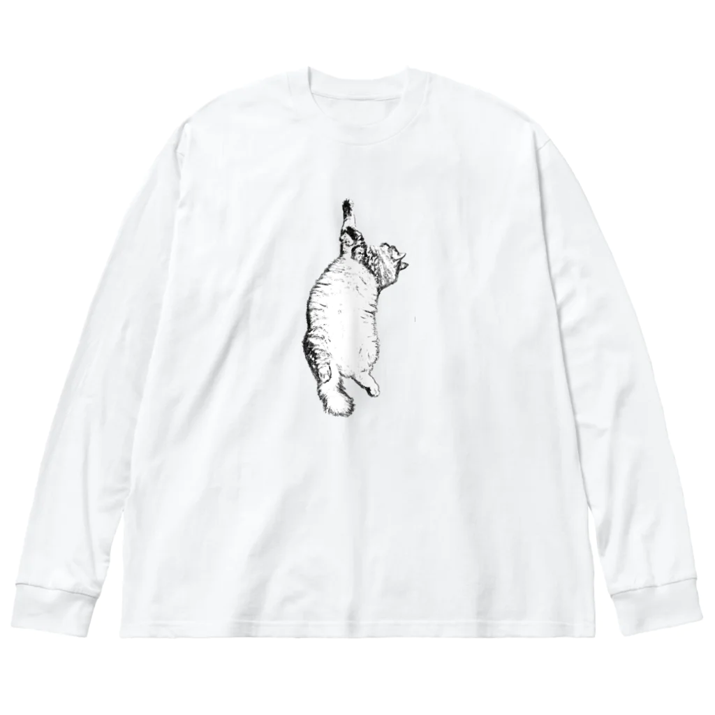 マロマロの猫踊り...？ Big Long Sleeve T-Shirt