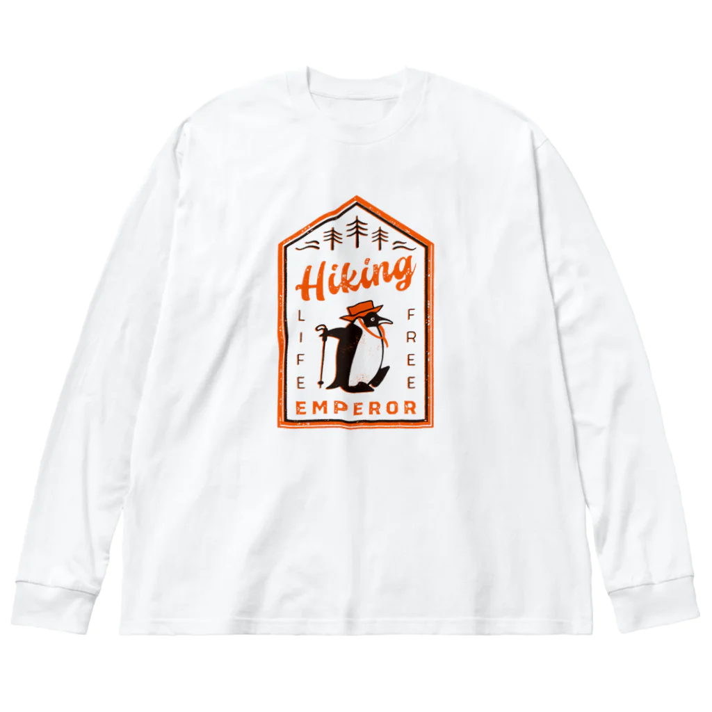 U.S.A.T.のハイキングコウテイペンギン Big Long Sleeve T-Shirt