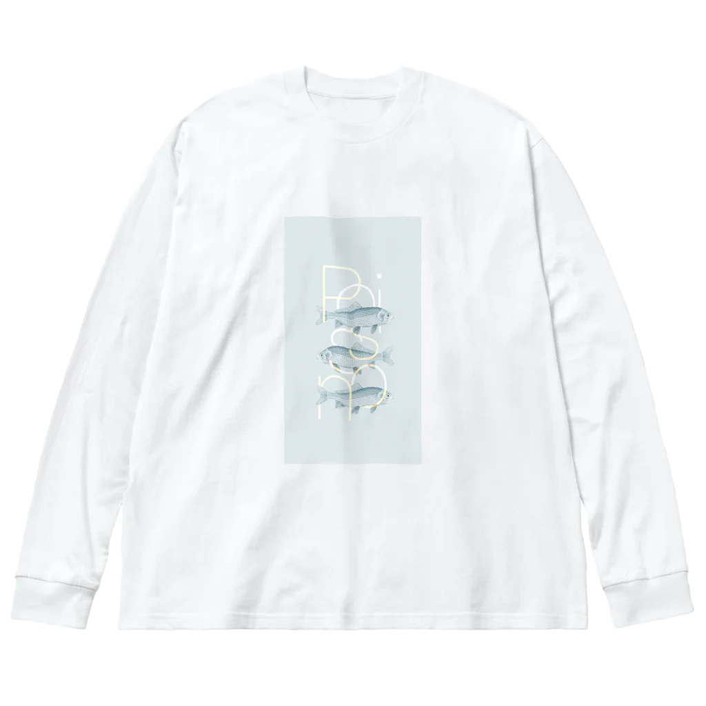 たかつかゆいこのPoissons Big Long Sleeve T-Shirt