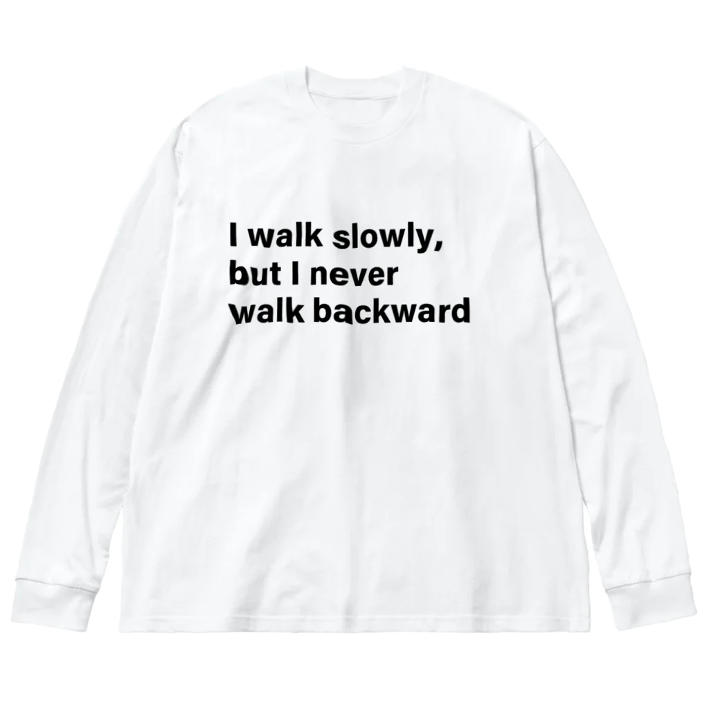 SOARSのI work srory Big Long Sleeve T-Shirt