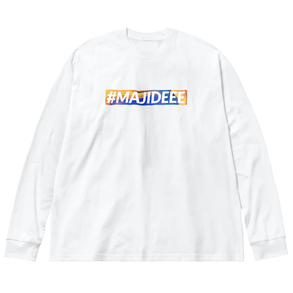 湘南パイプキャッツ望月の#MAJIDEEE ビッグシルエットロングスリーブTシャツ