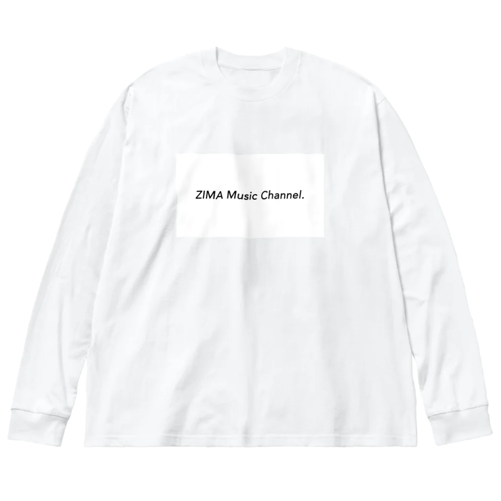 ZIMA STOREのZIMA Music Channel. ビッグシルエットロングスリーブTシャツ