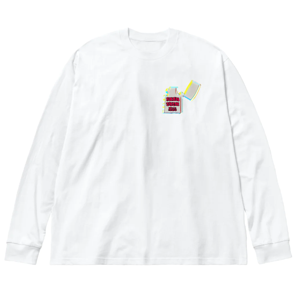 爆乳のburn them all Big Long Sleeve T-Shirt