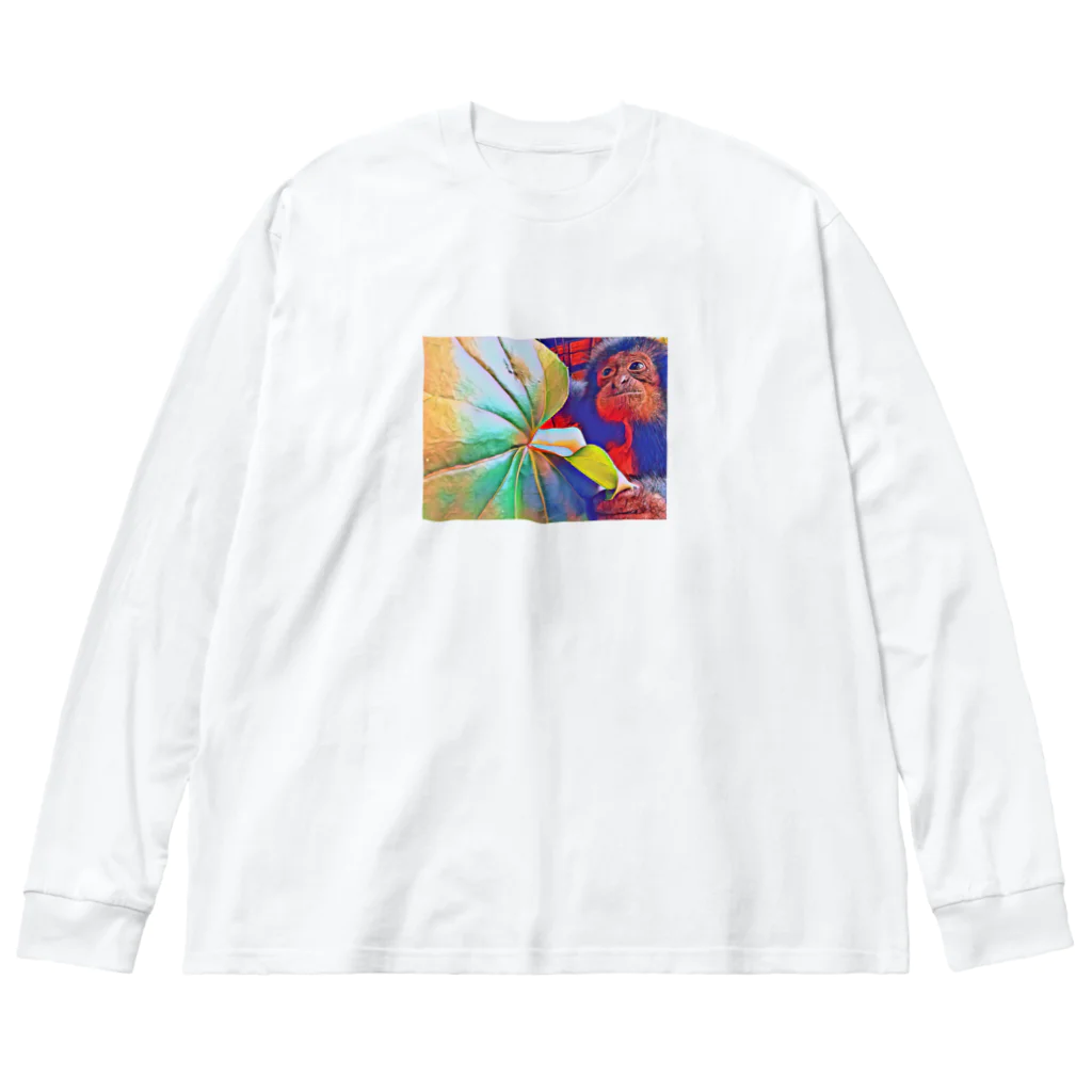 Reezooのウキッ。ん?@Reezoo Big Long Sleeve T-Shirt