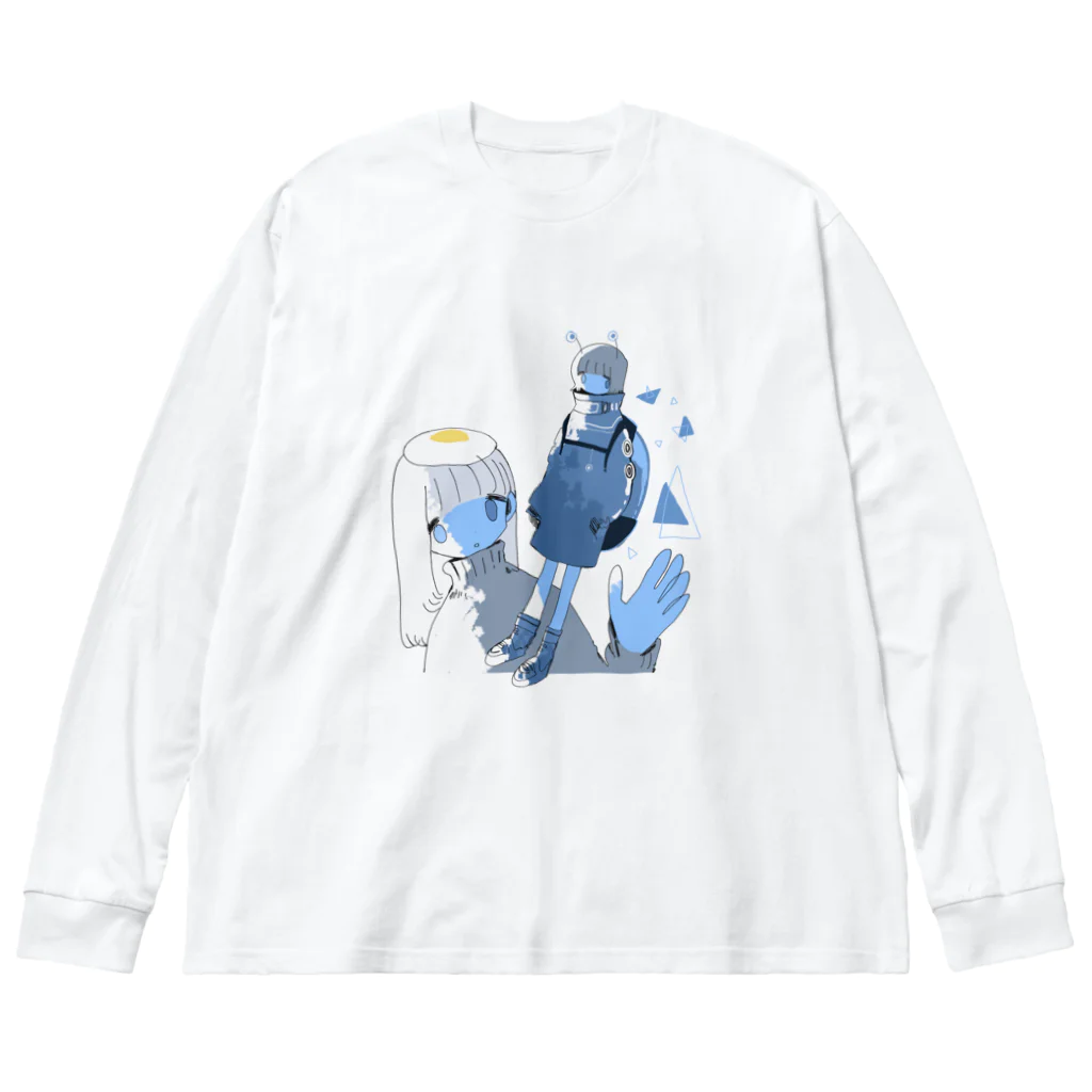 soyatuのIllust 2021 soyatu Big Long Sleeve T-Shirt