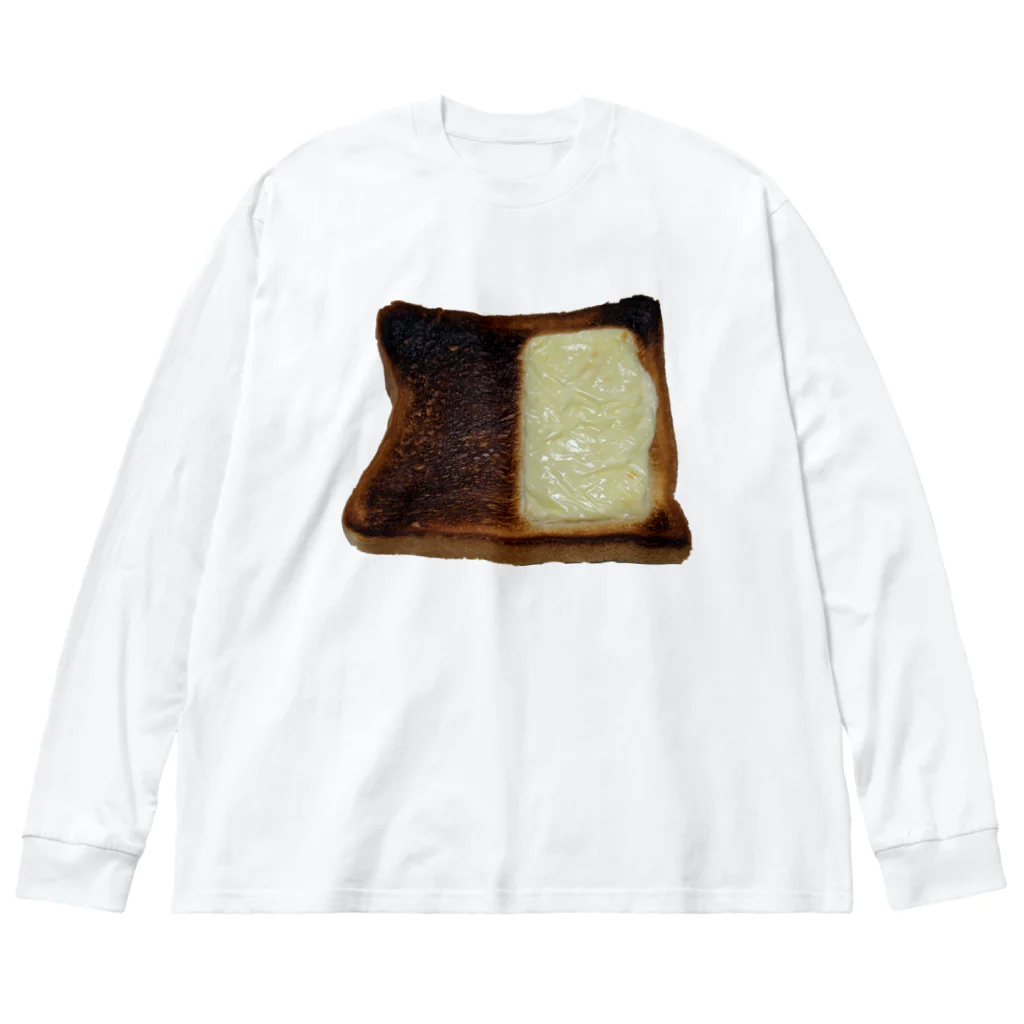 mttmの焦げパン ビッグシルエットロングスリーブTシャツ