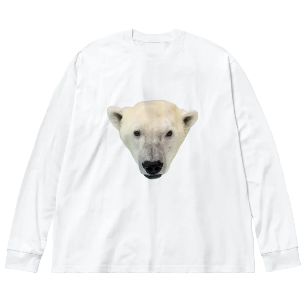 どうぶつ屋のShirokuma! Big Long Sleeve T-Shirt