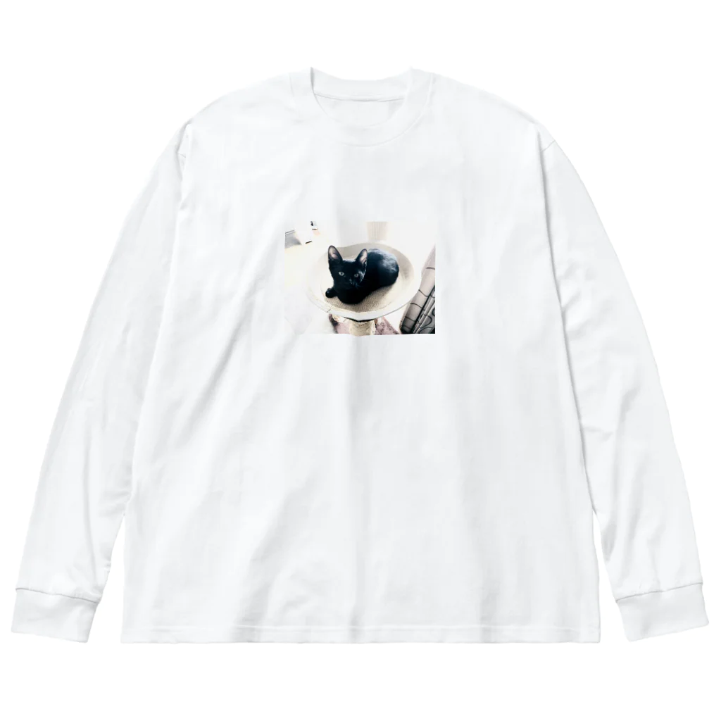 25才児のねこ Big Long Sleeve T-Shirt