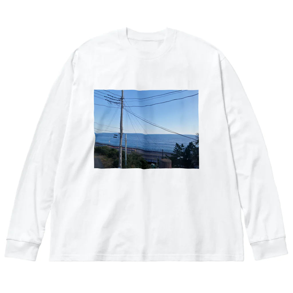 いのちばっかりさofficialの歳をとってもこの景色を二人で見よう ビッグシルエットロングスリーブTシャツ