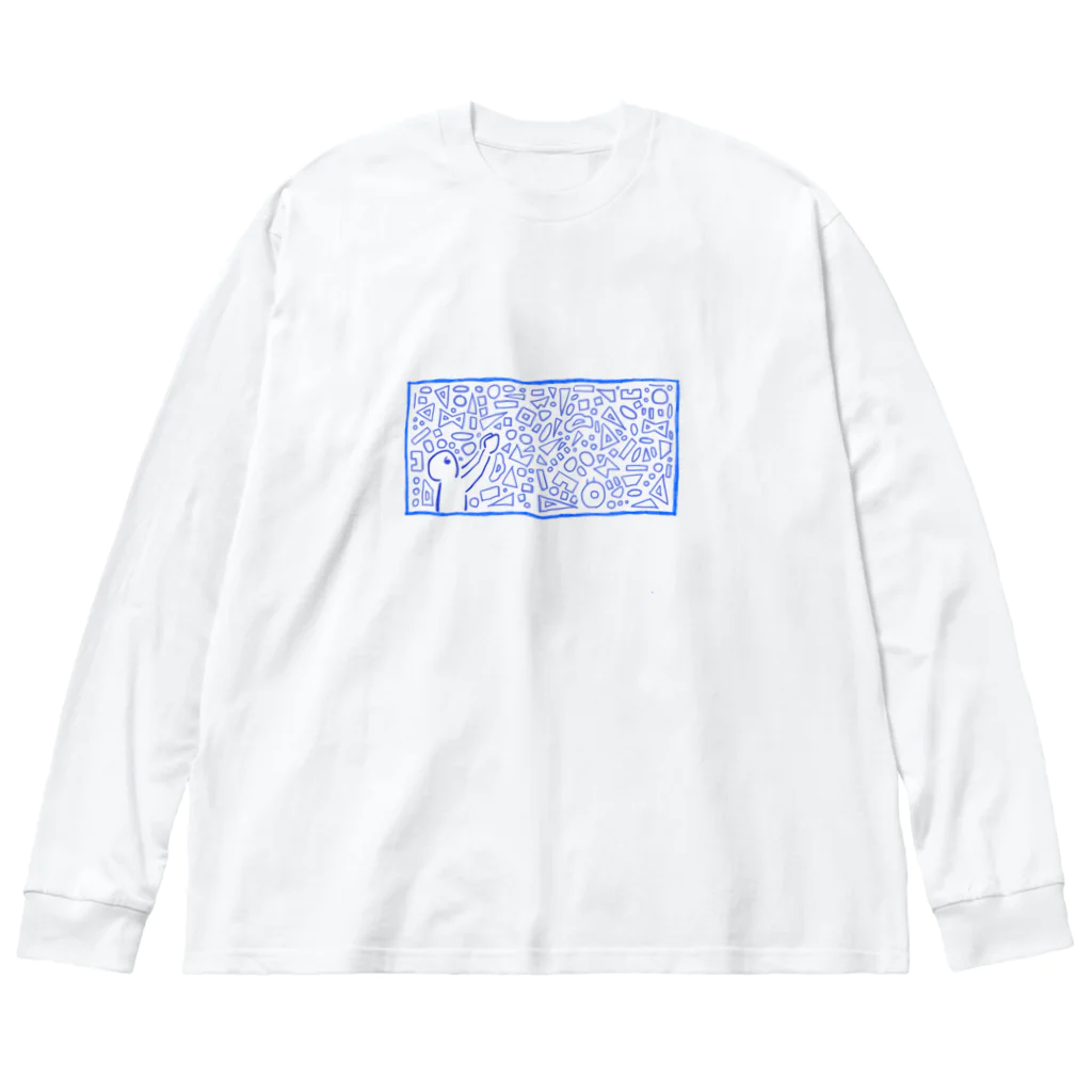 ao_eotwの希望クンのビックシルエットロンT ビッグシルエットロングスリーブTシャツ