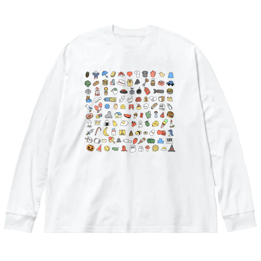 あらゐけいいちの１０８ Big Long Sleeve T-Shirt