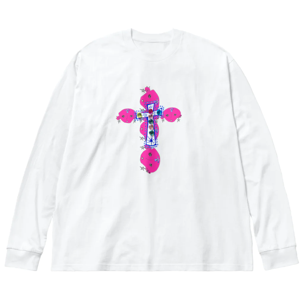 ユーカのかわいい十字架パート2 Big Long Sleeve T-Shirt