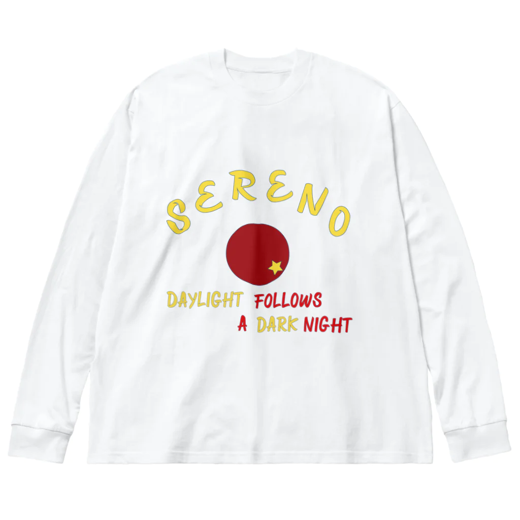 SerenoのSereno Big Hoodie Big Long Sleeve T-Shirt