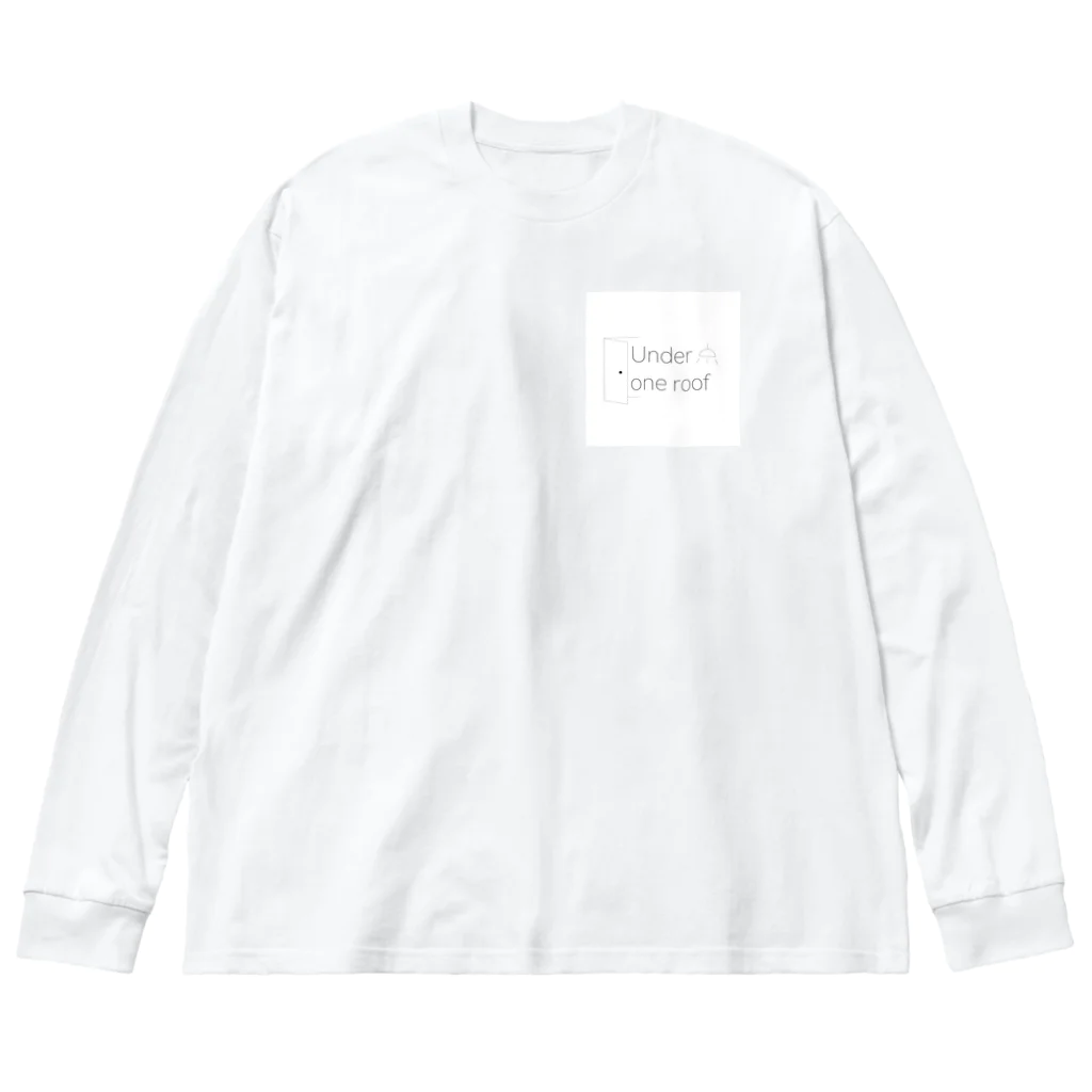 NORIのUnder one roof 「りんごのおけしょう」　 Big Long Sleeve T-Shirt