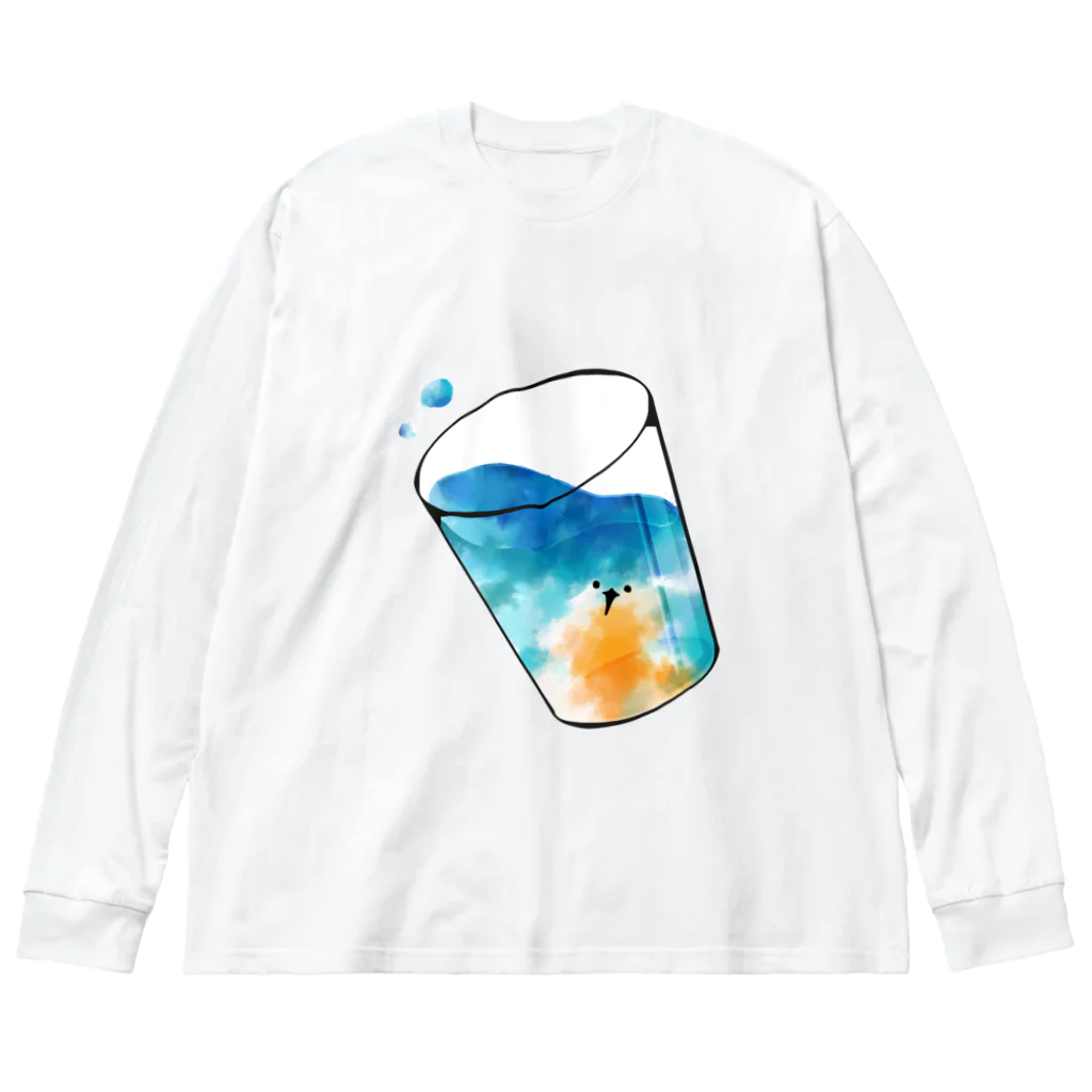 カワセミ団地のkawasemi Big Long Sleeve T-Shirt