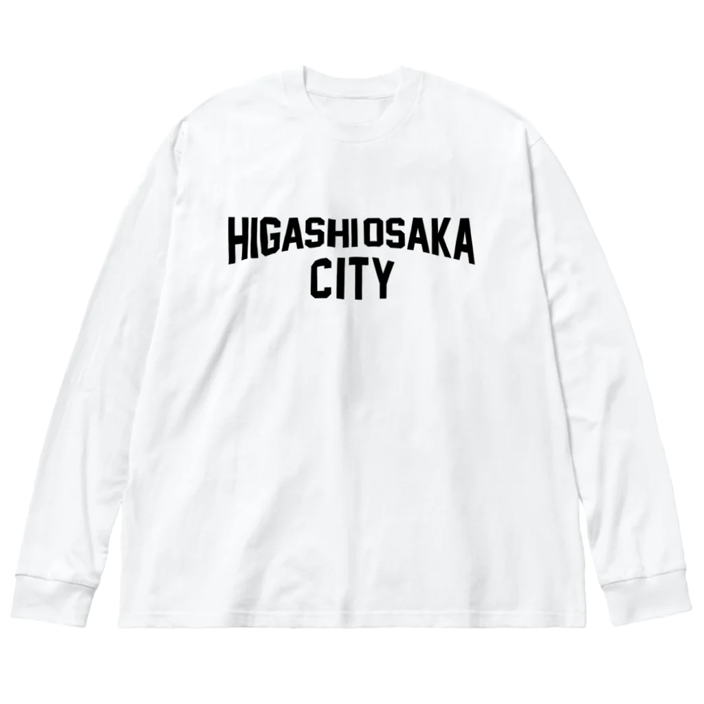 JIMOTO Wear Local Japanの東大阪市 HIGASHI OSAKA CITY ビッグシルエットロングスリーブTシャツ