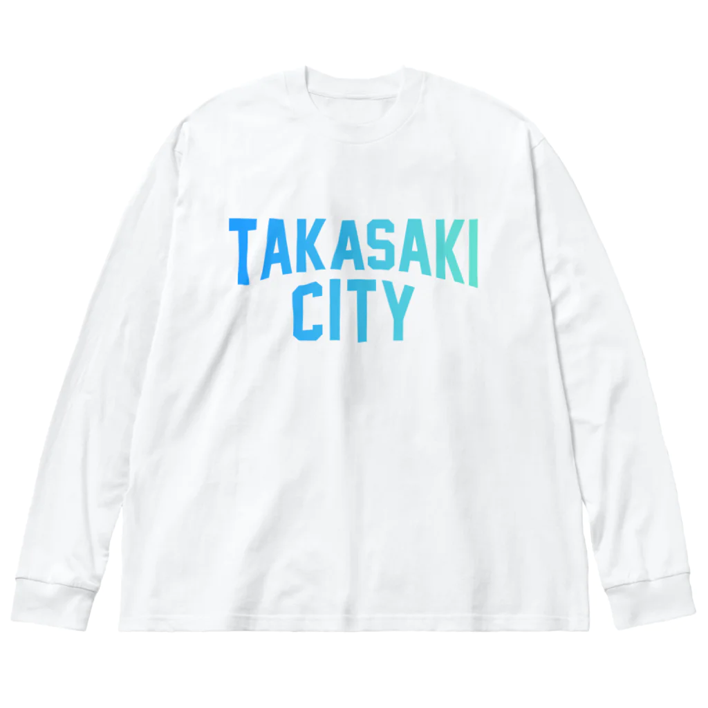 JIMOTOE Wear Local Japanの高槻市 TAKATSUKI CITY Big Long Sleeve T-Shirt