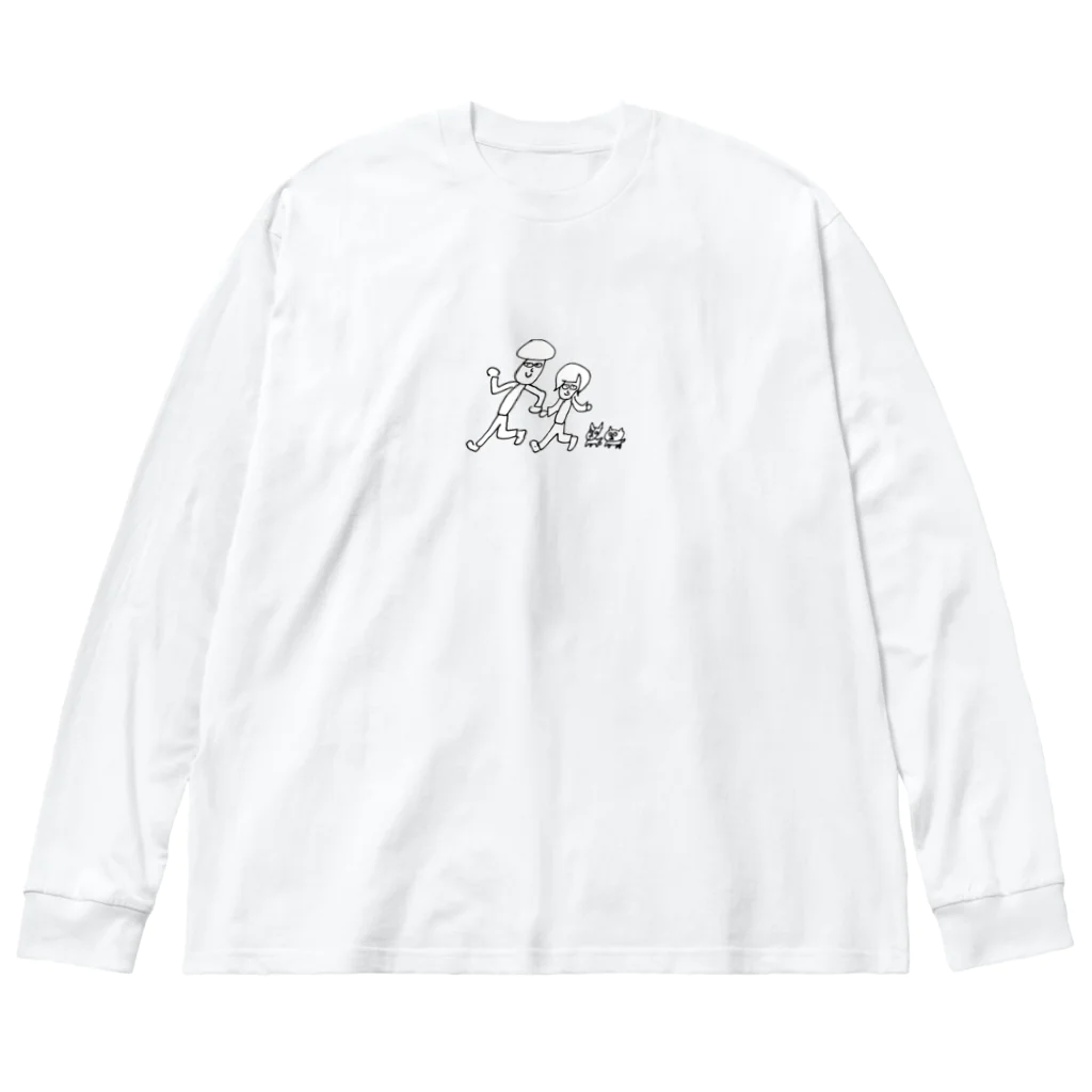 しめびびの部屋のしめびびぶらざーず。withおとんおかん Big Long Sleeve T-Shirt