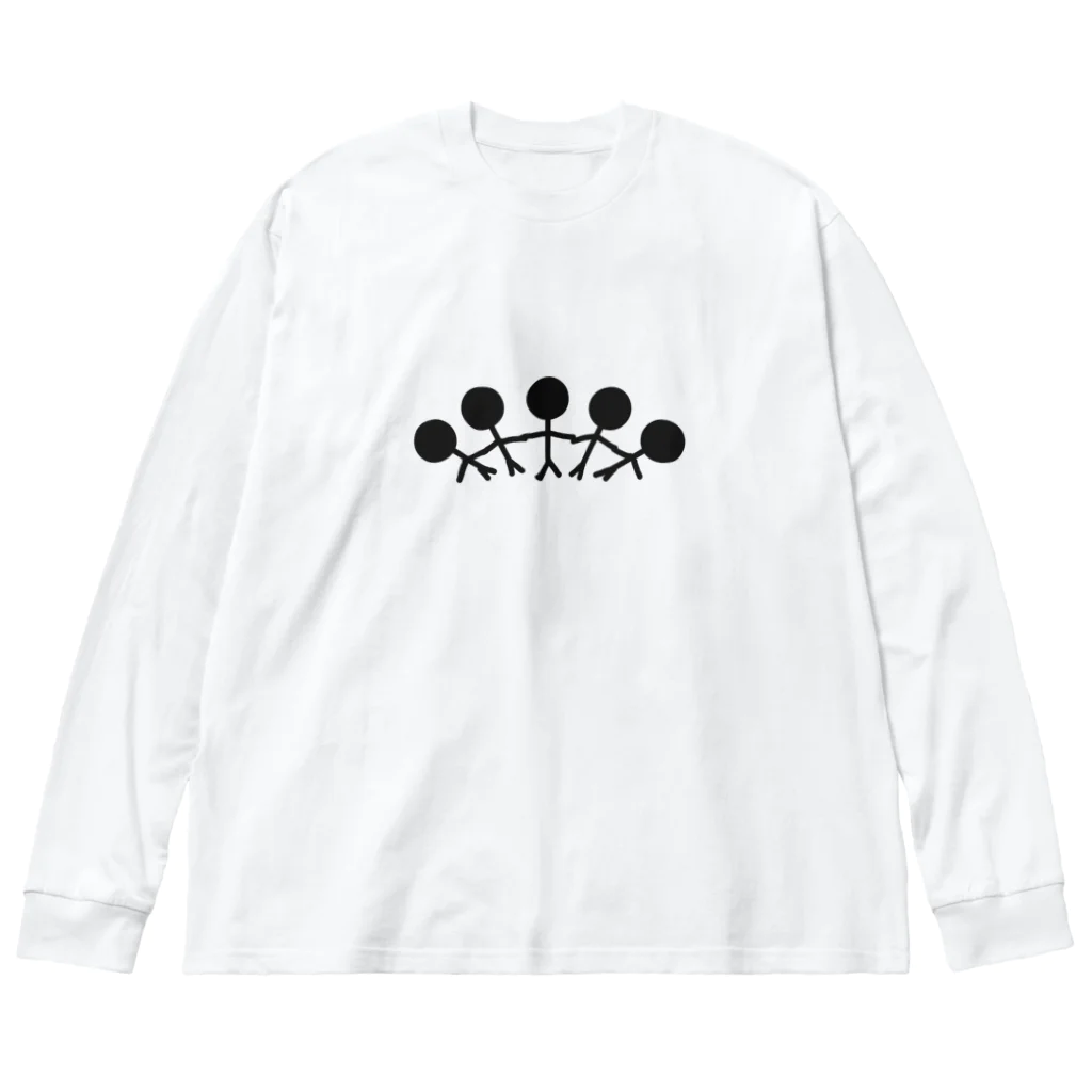 ある日。の組体操（扇） Big Long Sleeve T-Shirt