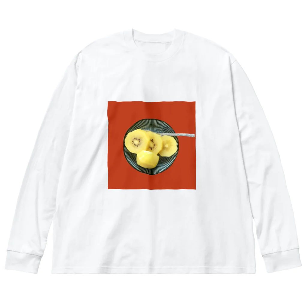 puricoのkiwi ビッグシルエットロングスリーブTシャツ