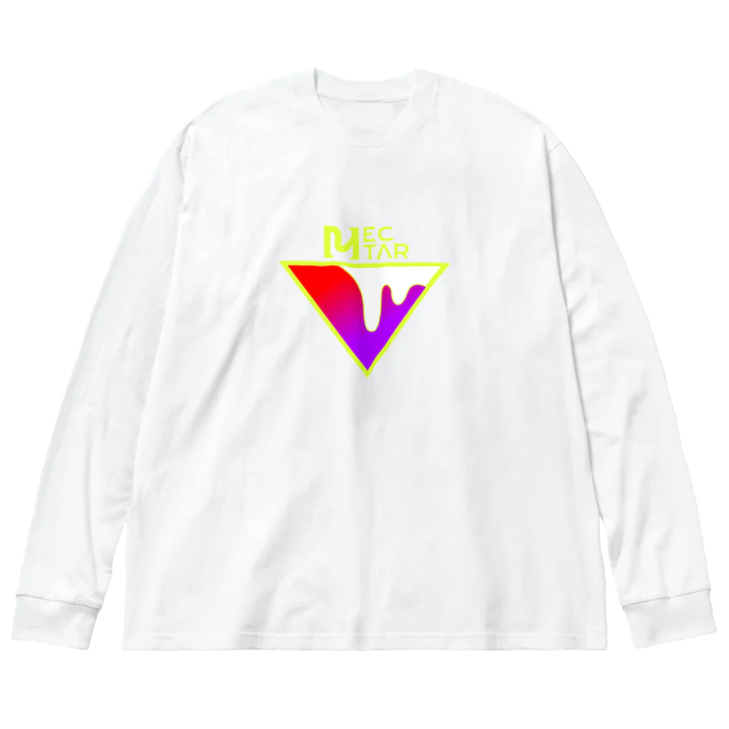 NectarのLOGO yellow ビッグシルエットロングスリーブTシャツ